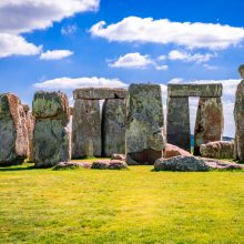 Stonehenge,,An,Ancient,Prehistoric,Stone,Monument,Near,Salisbury,,England.,Archaeologists