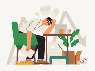 Exhausted,Male,Character,Or,Office,,Freelance,Worker,During,Covid19,Crises