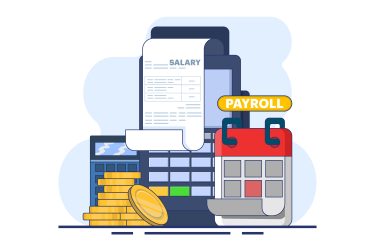 Payroll,System,Concept,,Online,Income,Calculation,And,Automatic,Payment,,Administrative