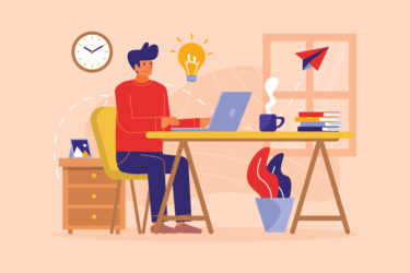 Side,Hustle,-,Man,Sitting,In,Sofa,At,Home,Working