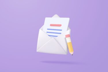 3d,Mail,Envelope,Icon,With,Pencil,To,Compose,New,Message