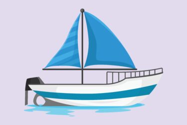 Sea,Transportation,Concept.,Colored,Flat,Vector,Illustration,Isolated.