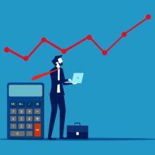 Set,A,Strategy,For,Business,Growth.,Businessman,With,Laptop,Analyzing