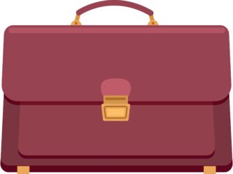 Briefcase,Color,Icon.,Leather,Office,Handle,Bag