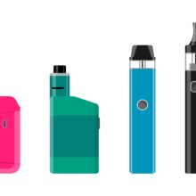 Electronic,Cigarette,Set.,Colorful,Vape,Pen,Hipster,Equipments,For,Smoking.