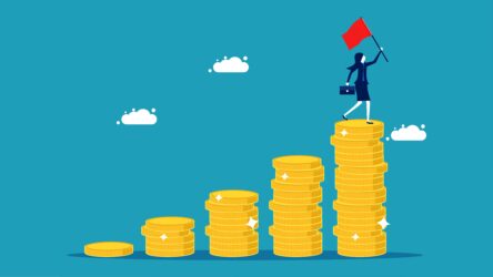 Achieve,Investment,Goals.,Successful,Financial,And,Investment,Investor.,Vector