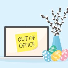 Auto,Responder,Out,Of,Office,Written,On,A,Laptop,Screen;