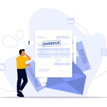 Overdue,Bills,Concept,Illustration.,Suitable,For,Landing,Page,,Ui,,Web,